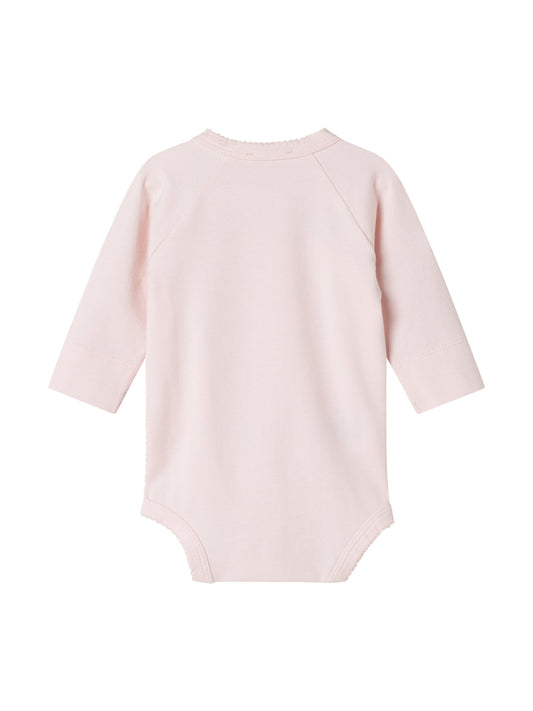 Mar Mar Copenhagen - Belita Wickelbody aus 100 % Biobaumwolle Basic in Puderrose