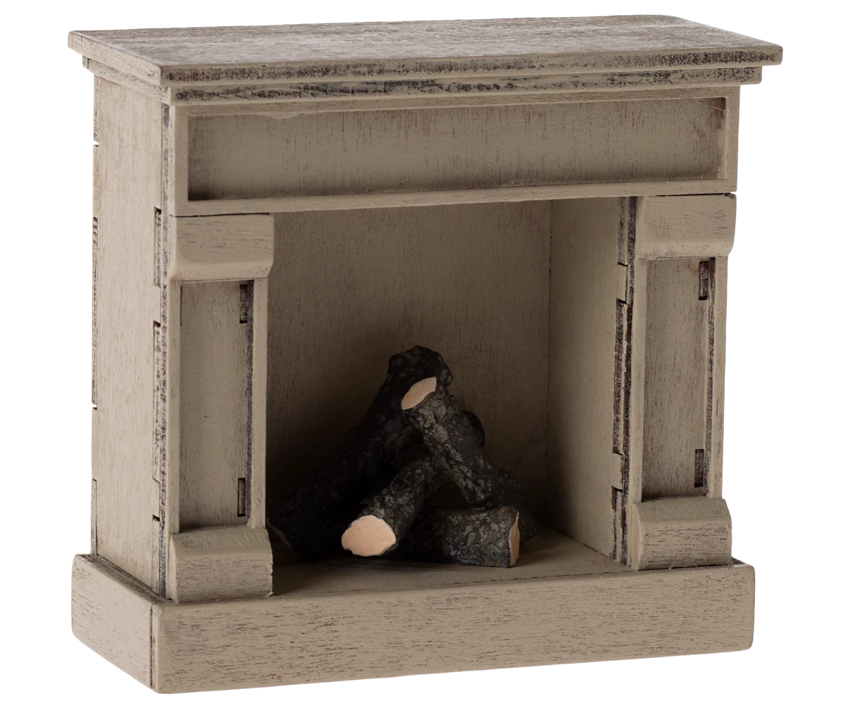 Maileg - Kamin offwhite