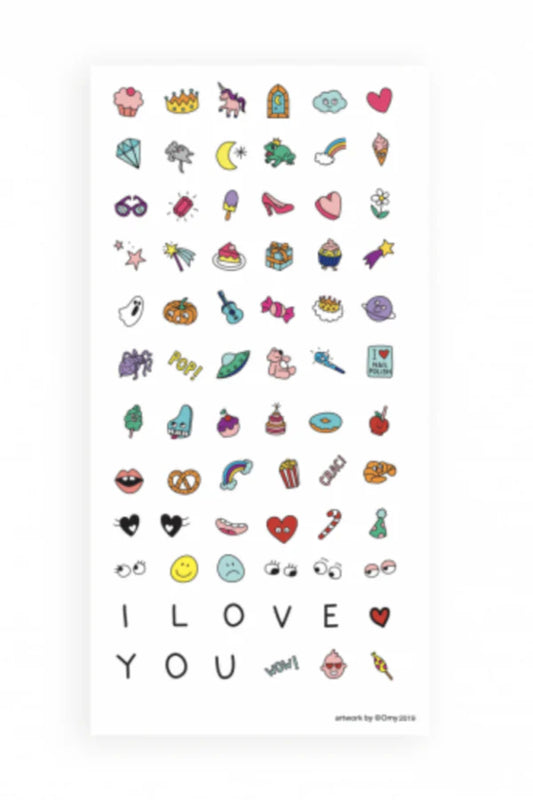 Nailmatic - Nailstickers Happy