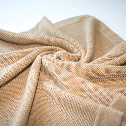Papalobster - Kaschmirdecke in Beige Modell Pearl