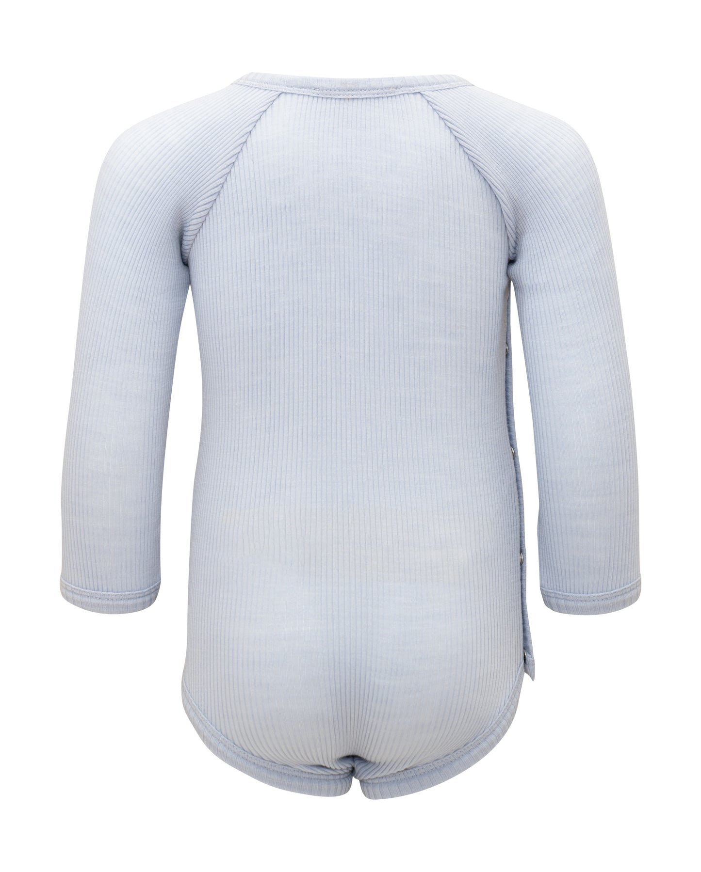 Minimalisma - Ask Wickelbody aus 100 % Merinowolle in Frost Blue