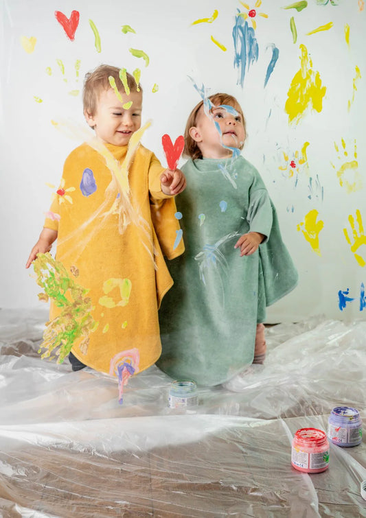 Little Casimir - Kinder Boo Lätzchen in Mint Surf Spray limited