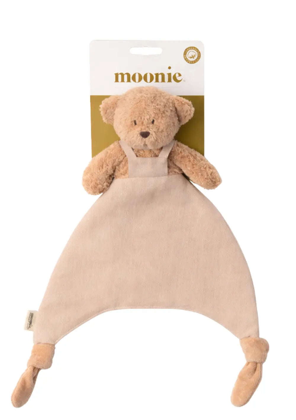Moonie - Dou Dou Schmusetuch Bear in Cappucchino