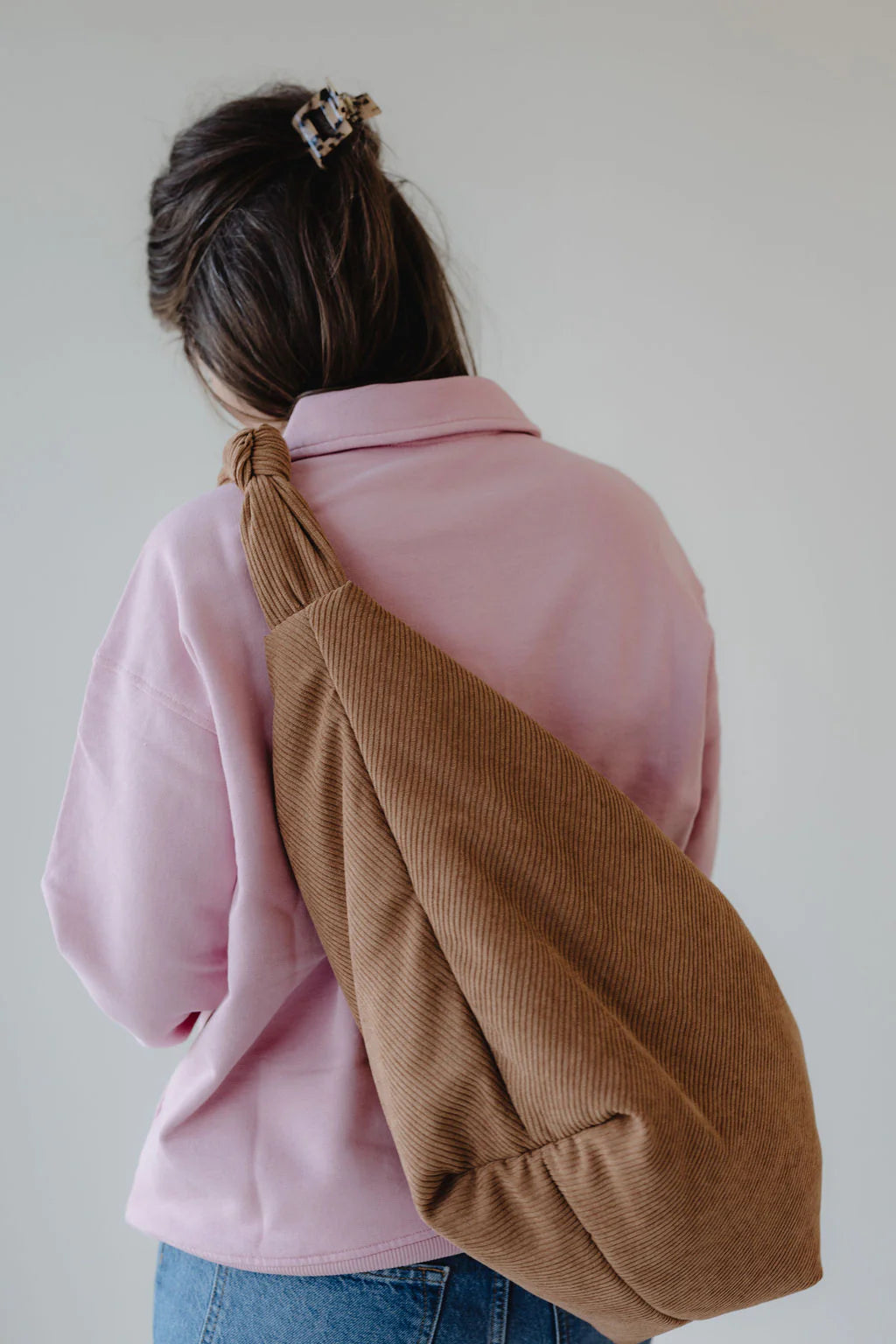 Lukkily - Bag Cord in Cognac braun New in