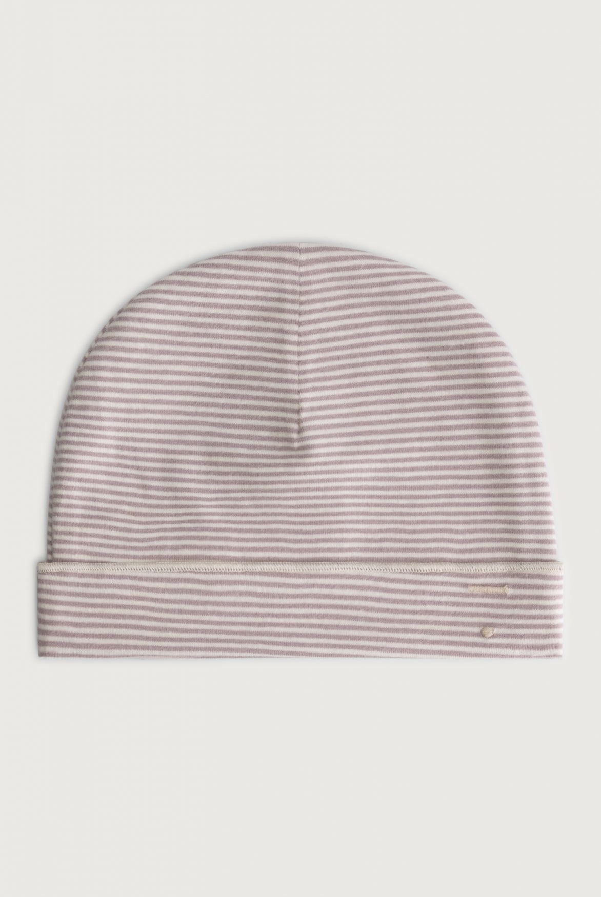 Gray Label - Baby Beanie in Berry Cream aus 100 % Biobaumwolle