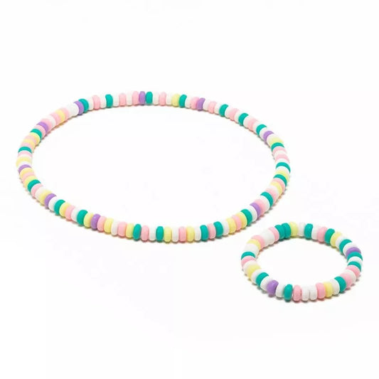 Ratatam - Kette & Armband Set Zuckerperlenset