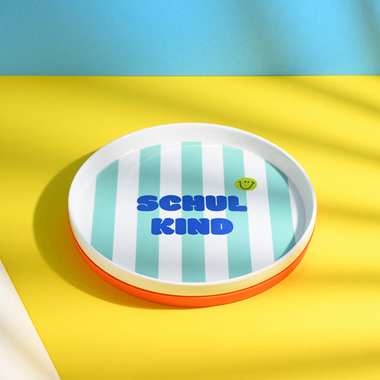 Ava & Yves - Schulkind Geschirrset bunt Mint