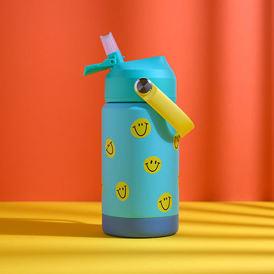 Ava & Yves - Trinflasche Smile in Türkis