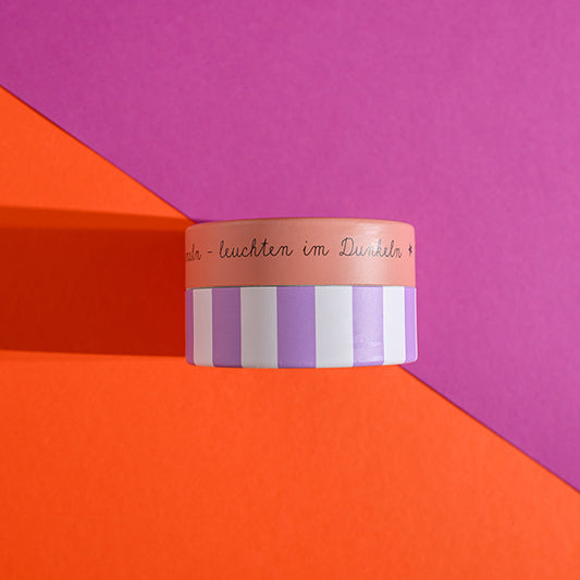 Ava & Yves - Murmelset in Rosa Glow in the Dark Geschenkverpackung