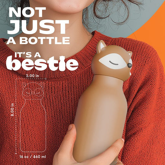 Asobu - Bestie isolierte Trinkflasche Fuchs