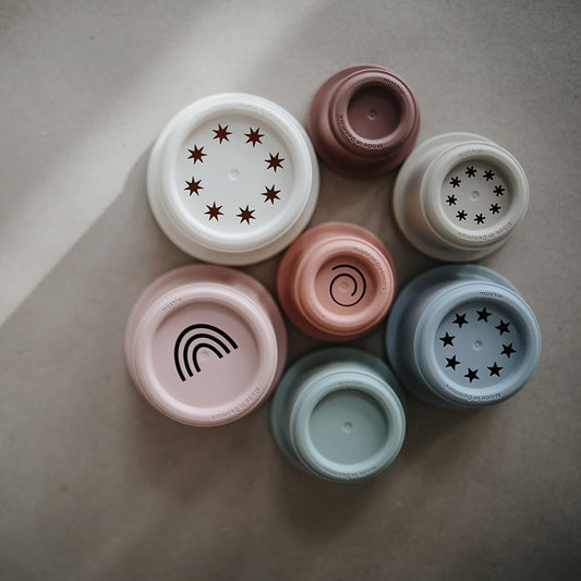 Mushie Stapelbecher - Stacking Cups Retro / Coming Soon
