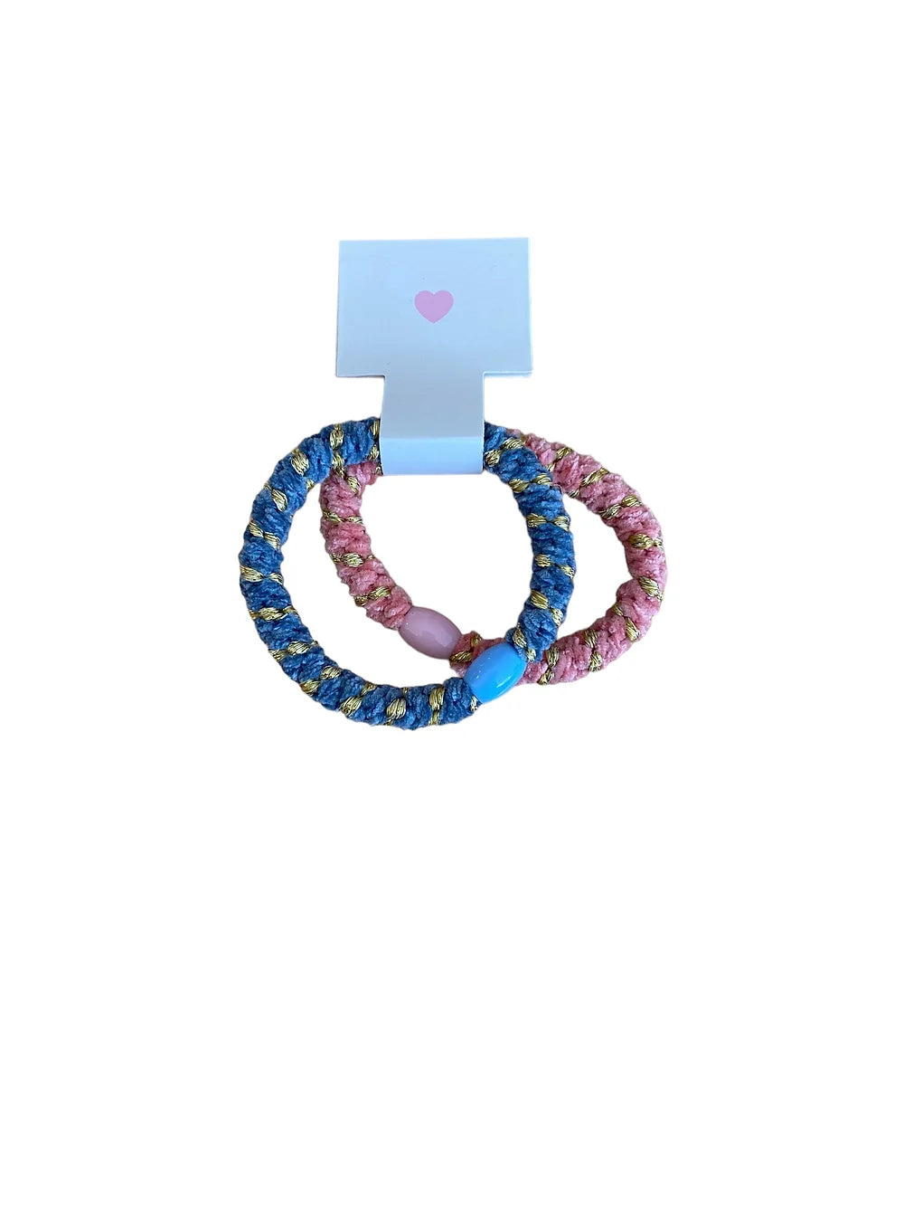 von RIke - Haargummis 2 er Set Classic Blau & Rosa