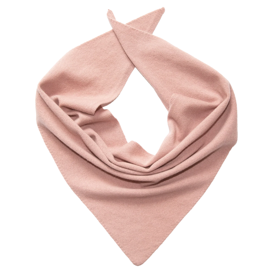 Papalobster Dreieckstuch aus 100 % Kaschmir Style Kim in Altrose