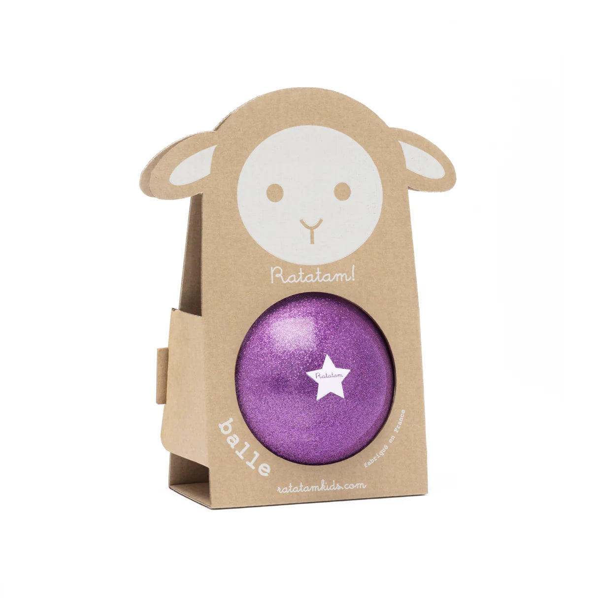 Ratatam - Ball in PURPLE 10cm