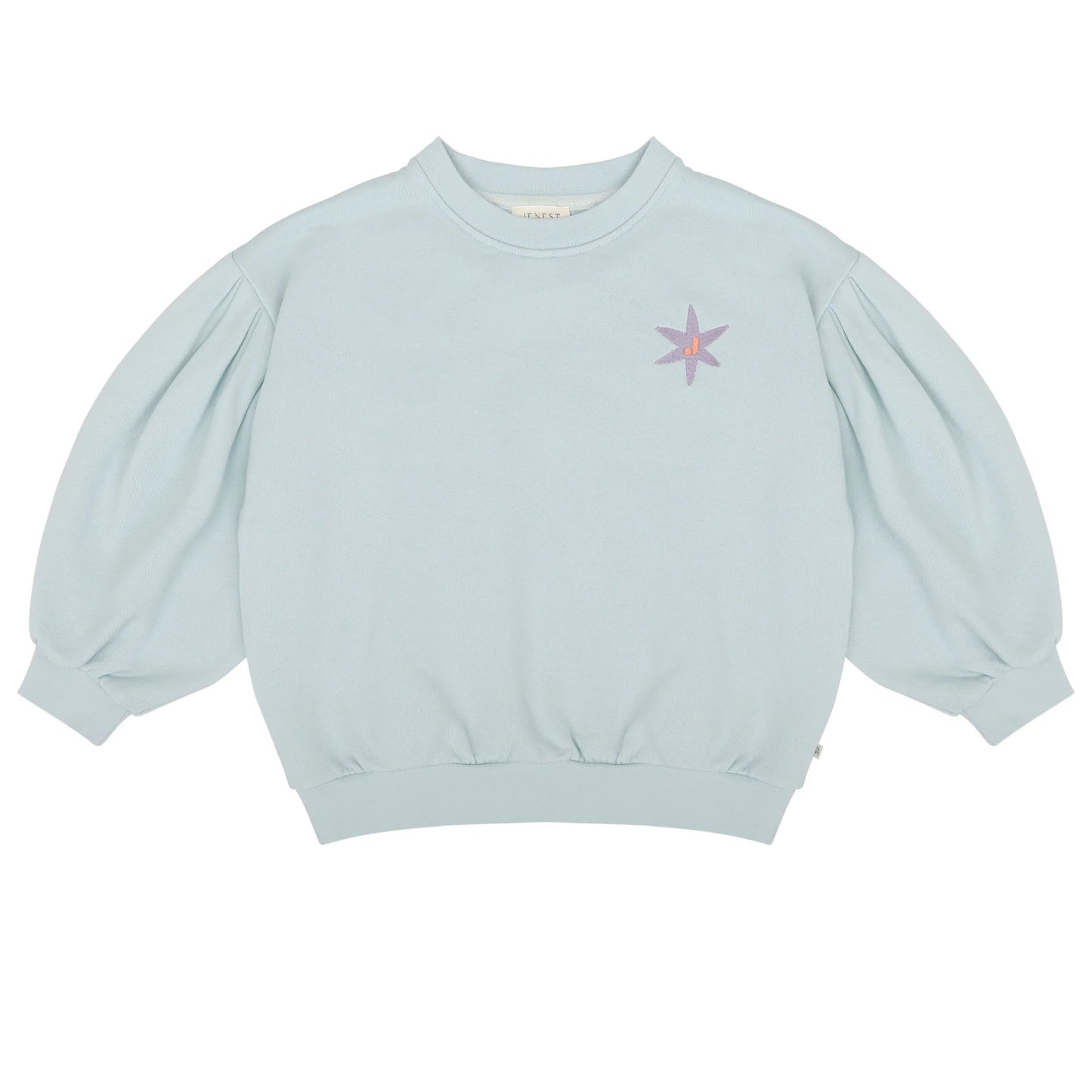 Jenest - Ballon Sweater Cool Blue mit Stick