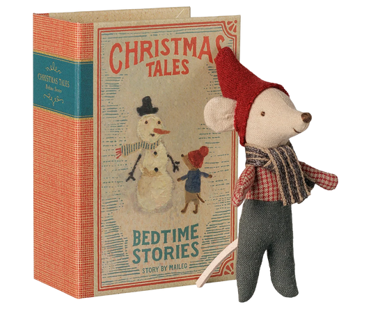Maileg - kleine Weihnachtmaus im Buch