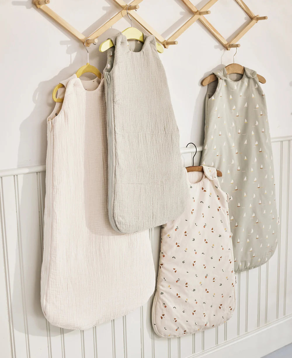 Dear April - Sylvia Sommer Schlafsack 0-6 Monate aus 100 % Biobaumwolle in Nature