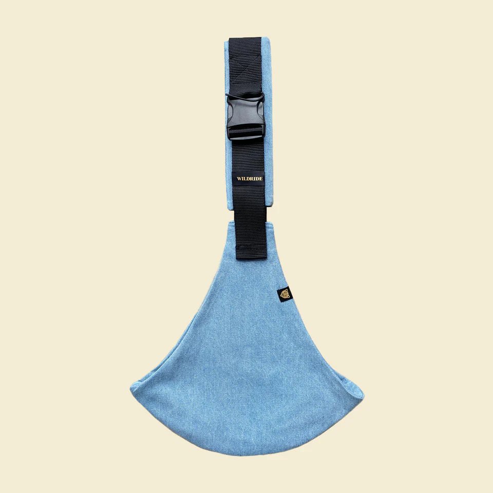 Wildride - Kindertrage Toddler Carrier in Denim Blue