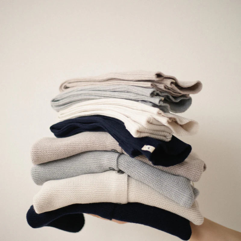 Lille Toni- superweiche Strickjacke Emil in New Sand