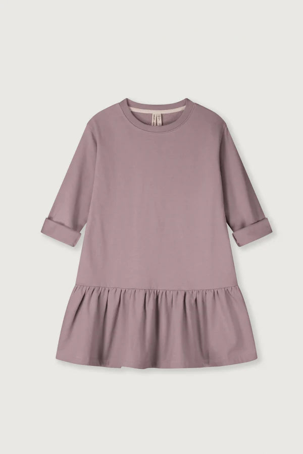 Gray Label - Kleid mit Rüschen aus 100 % Biobaumwolle Frill in Berr