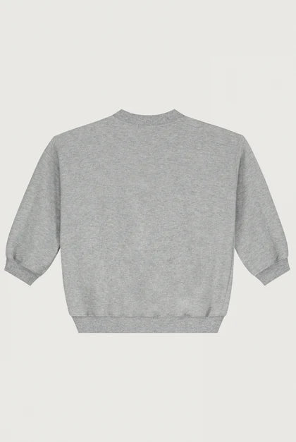 Gray Label Sweater - Baby Dropped Shoulder in Grey Melange