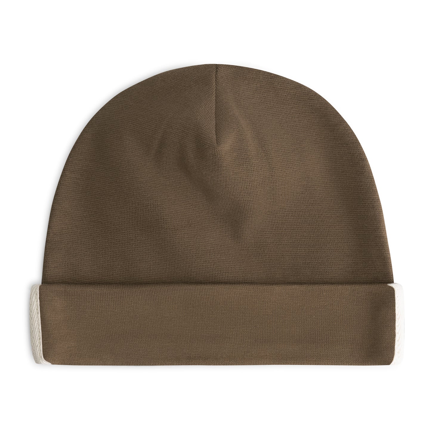 Gray Label - Bonnet Beanie aus 100 % Biobaumwolle in Woody Braun