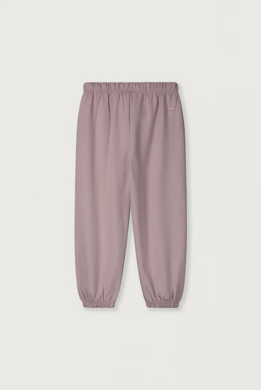 Gray Label -Sweatpants in Berry aus GOTS zertifizierter Baumwolle