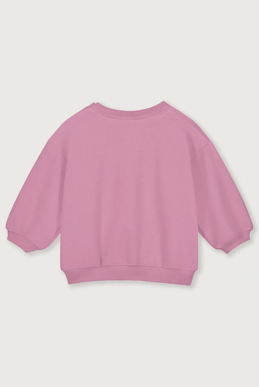 Gray Label Sweater - Baby Dropped Shoulder in Bubble Gum New in