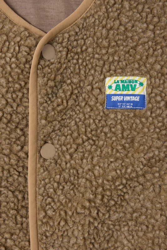 American Vintage - Teddy Weste Hoktown in Braun Melange