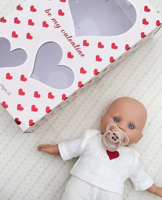 - Nelly Babypuppe mit Schnuller Valentine Collecktion