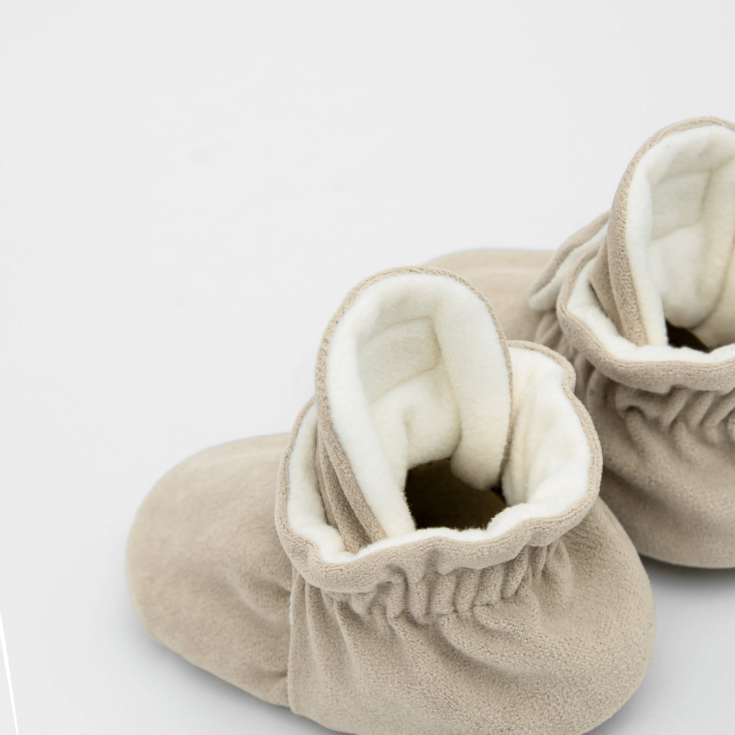 Kings&Rebels - Gamuza Classic Babyboots in Ivory Beige