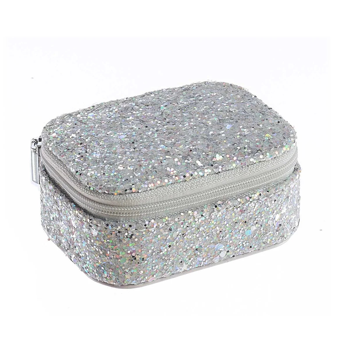 Rockahula - Schmuckschatulle Glitzer silber in klein