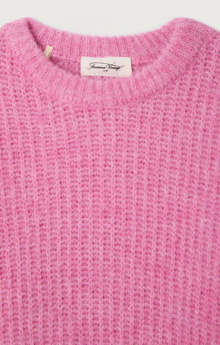 American Vintage - Strickpullover Eanst in Bubble Pink