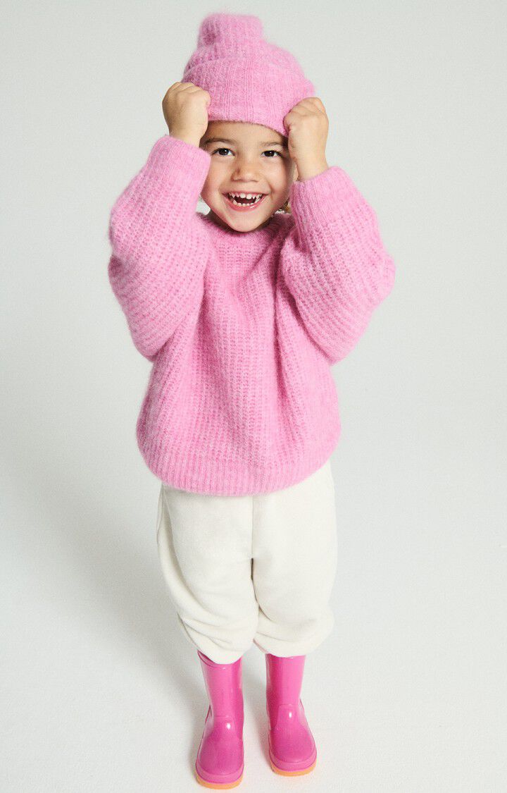 American Vintage - Strickpullover Eanst in Bubble Pink