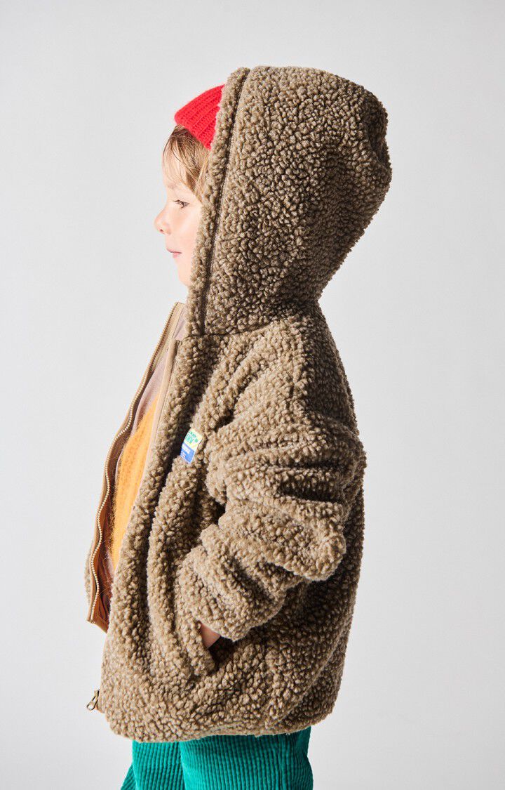 American Vintage - Teddy Jacke Hoktown in Braun Melange