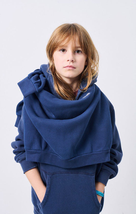 American -Vintage - Sweatshirt Izubird in Navy VIntage