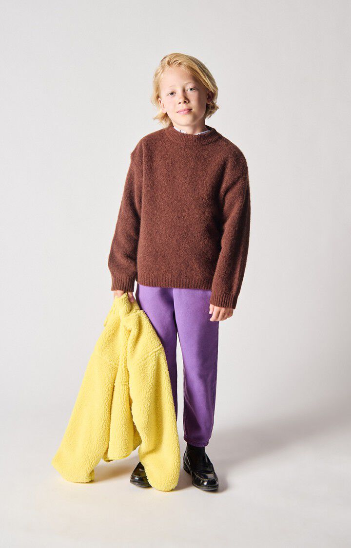 American Vintage - Strickpullover Vitow in braun