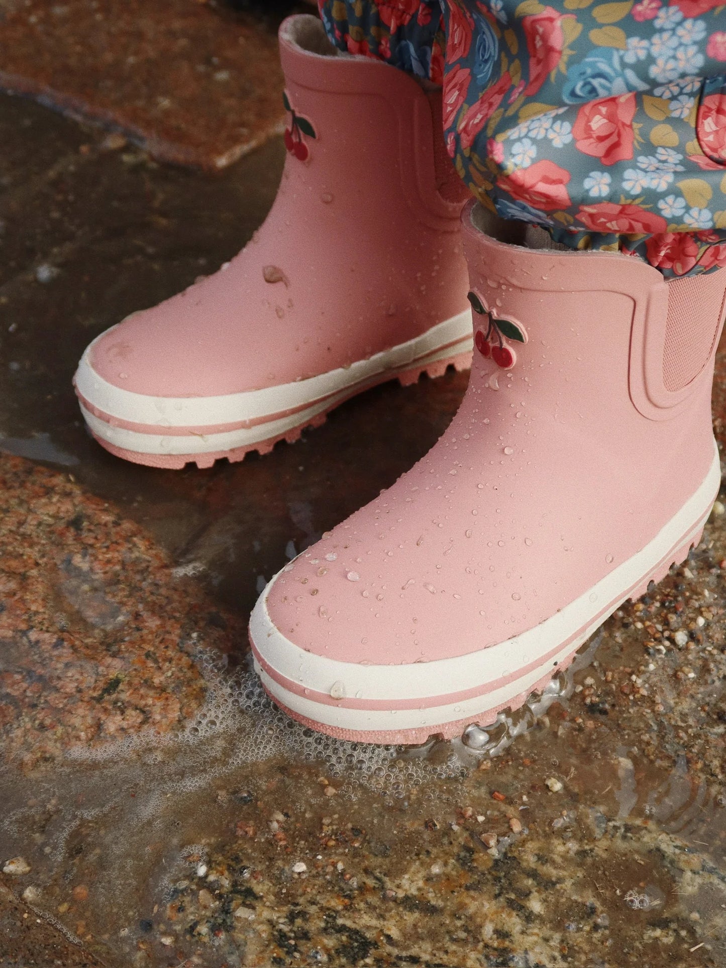 Konges Sløjd- Rai Gummistiefel in Rosa