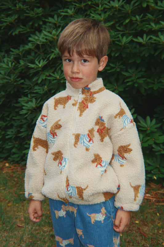 Konges Sløjd - Jody Teddyjacke Dackel Limited Edition