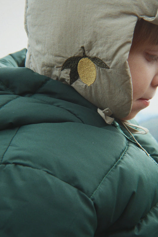 Konges Slojd - Kinder Puffer Winterjacke mit Kapuze