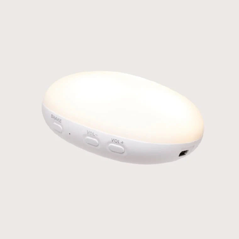 Moonie 2.0 Organic Nachtlicht Einschlafhilfe & Kuscheltier in Grey