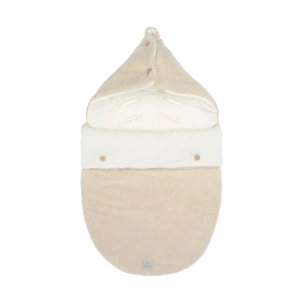 Nanami - Fusssack in Beige NEW IN GOTS zertifiziert