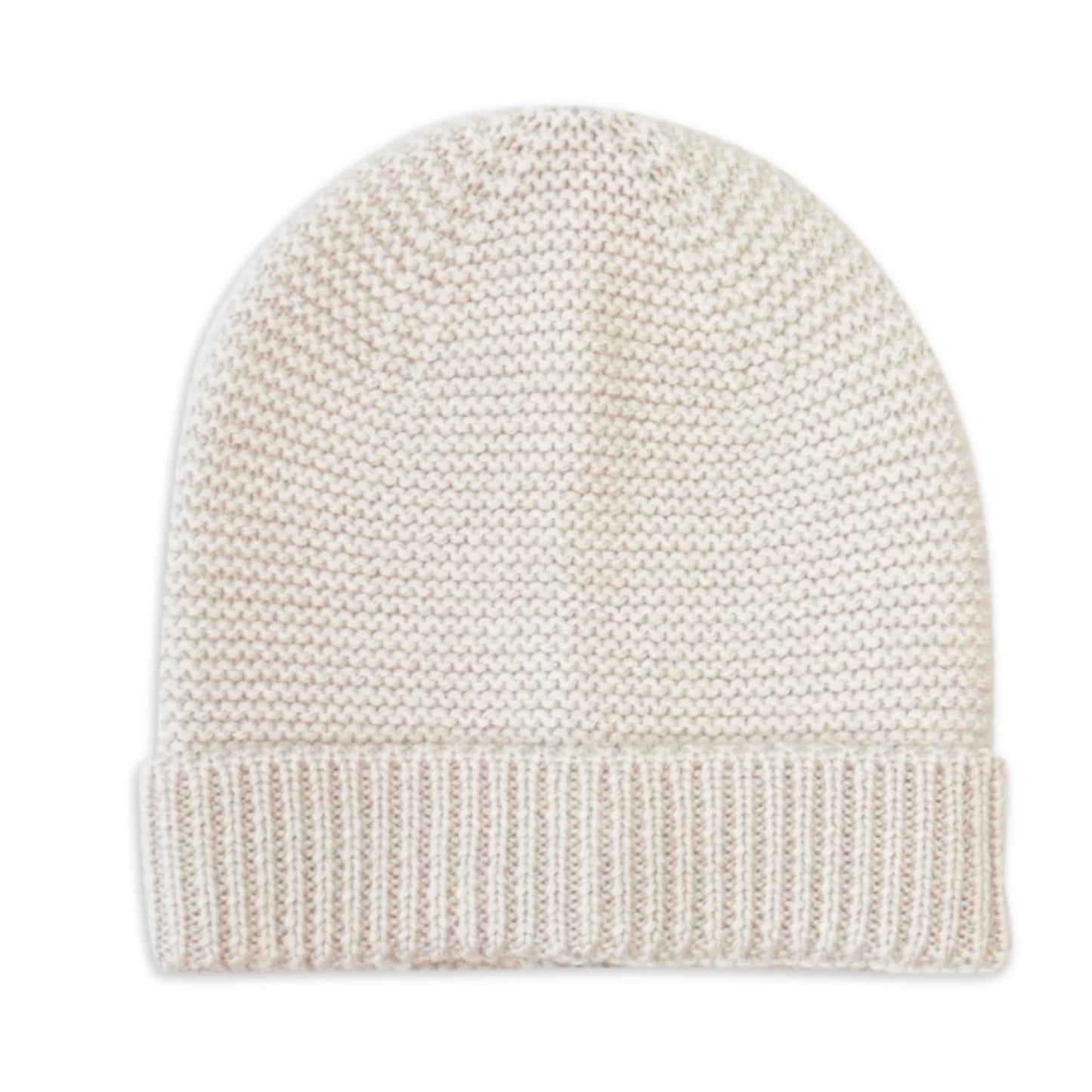 Lille Toni - Babymütze Newborn Lotte aus weicher Merino in Creme weiss