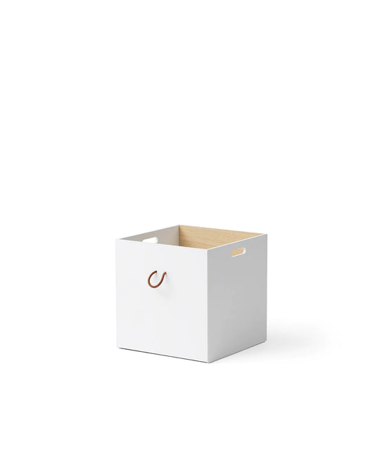 Oliver Furniture - Kisten für Wood Regal in weiss & eiche 2 er Set