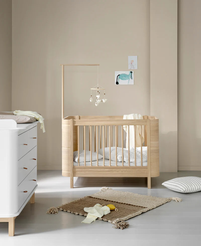 Oliver Furniture - Wood Mini Babybett in Eiche