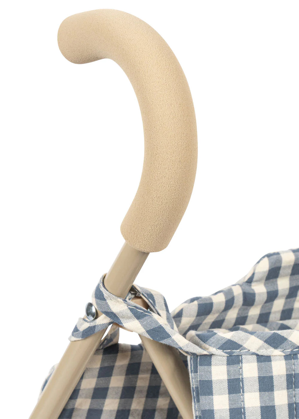 Konges Sløjd - Puppenbuggy in grün weiss kariert NEW IN