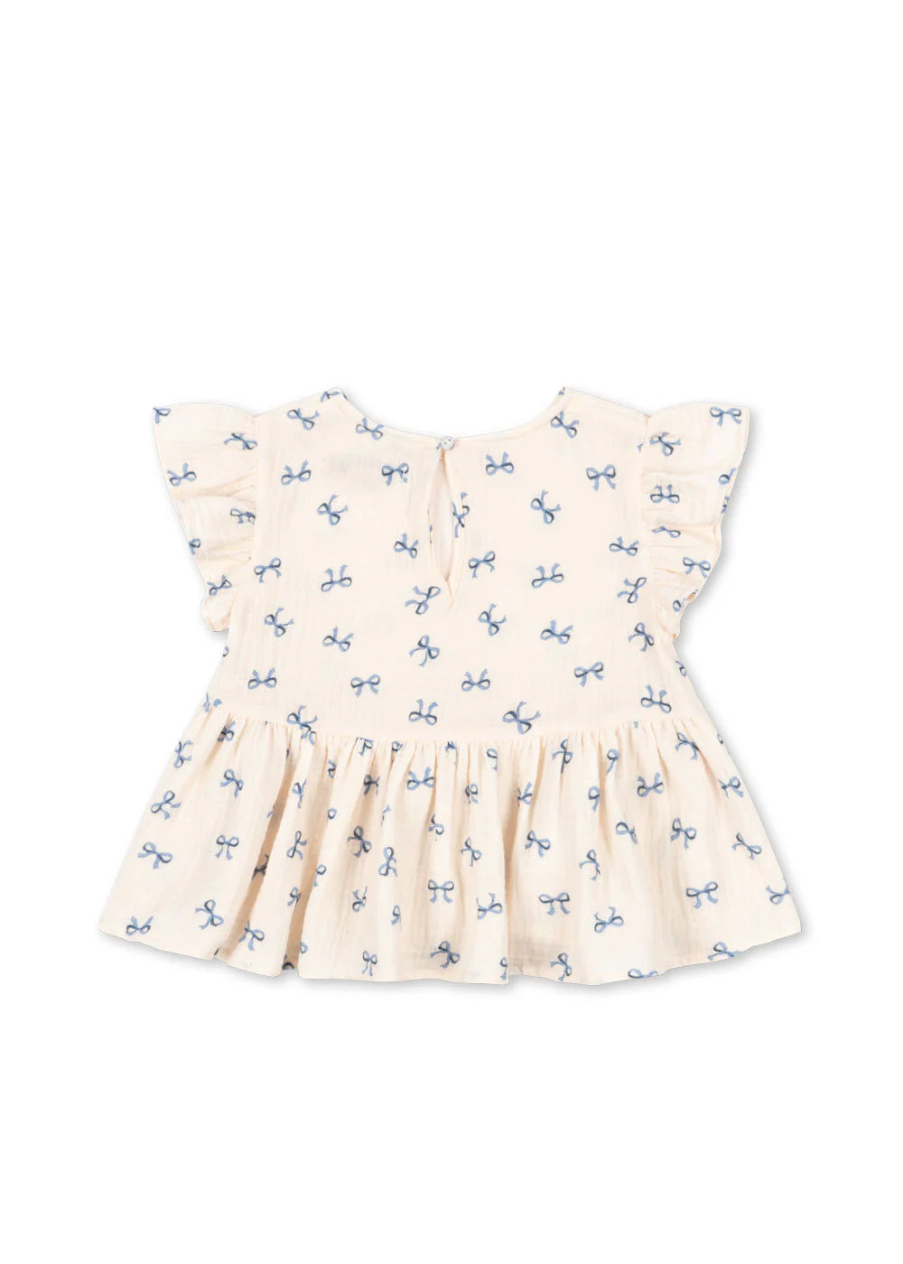 Konges Sløjd - Coco Bluse aus 100 % Musselin mit Schleifen