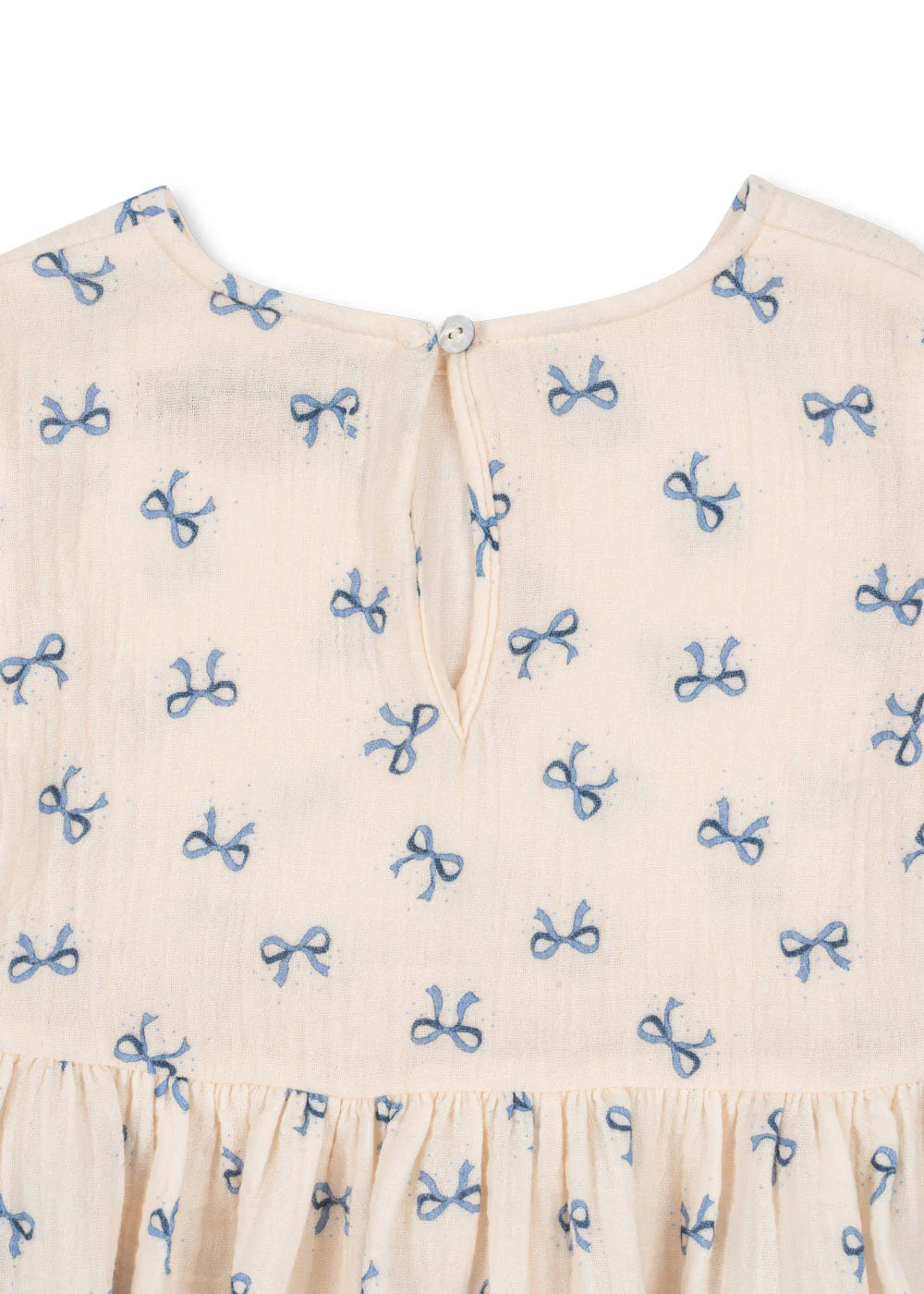 Konges Sløjd - Coco Bluse aus 100 % Musselin mit Schleifen