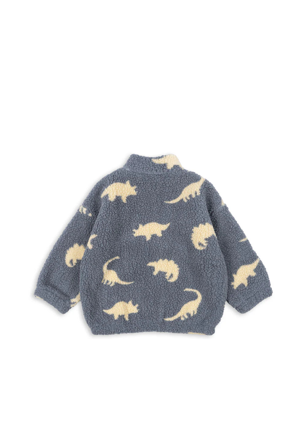 Konges Sløjd - Jody Teddyjacke hellblau mit Dino Modell Dino Mist