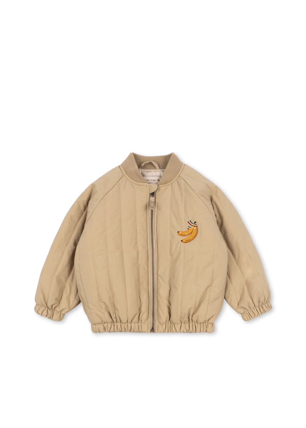 Konges Sløjd- Juno Bomebrjacke in Beige mit Banane Split